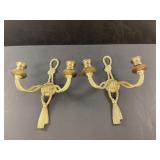 Brass Italian Style Sconces