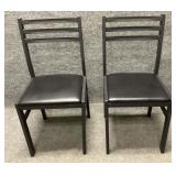 Two Metal Chairs