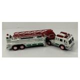 Vintage 1989 Hess Fire Engine Trunk