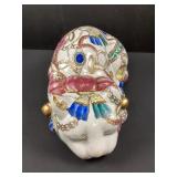 Kutani Ware Sleeping Porcelain Cat