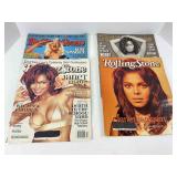Four Rolling Stone Magazines