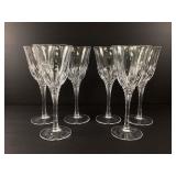 Durand Crystal Water Goblets