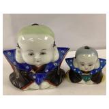 Japanese Fukusuke Dolls of Good Fortune