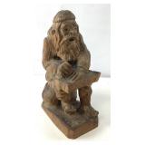Signed Wood Sculpture