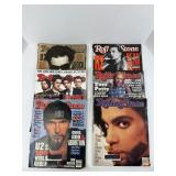 Six Rolling Stone Magazines
