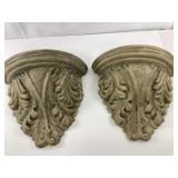 Acanthus Leaf Wall Shelves