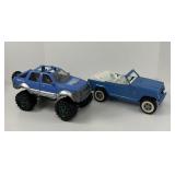 Two Toy Vehicles
