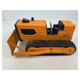 Tonka Vintage T-6 1970 Orange Steel Bulldozer