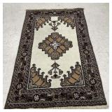 Vintage Hand Knotted Tribal Rug