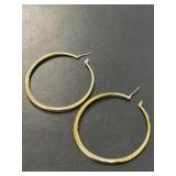 14 KT Hoop Earrings