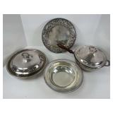 Silver Plate Serving Dishes