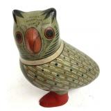 Vintage Folk Art Tonala Pottery Owl