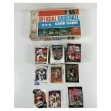 Vintage Official Baseball Card Game and Cards