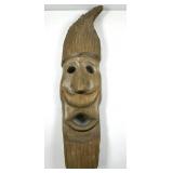 Hand Carved Wooden Wall Mask