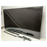 Hitachi Roku Smart TV with wall brackets