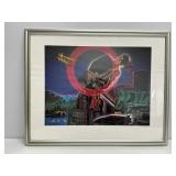 Framed and Numbered Print