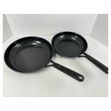 Set of Two Green Earth Pans by Ozeri