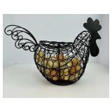 Rooster Egg Basket