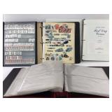 Stamps, First Day Covers, Empty Book