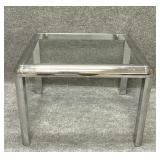 Vintage Tubular Chrome Frame Table