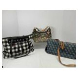 Three Dooney and Bourke Style Bags