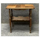 Vintage Wood Side Table