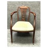 Vintage Chippendale Mahogany Chair