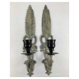Pair of Metal Sconces