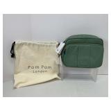 Pom Pom London Leather Cross Body Bag