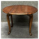 Queen Anne Drop Leaf Cherry End Table