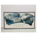 Framed Signed and Numbered Lithograph