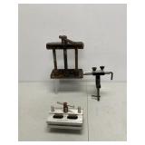 Vise, Dowel Jig, Material Stop