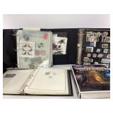 Stamps, Airmail Book and Independence Album