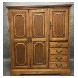 Wood Home Office Armoire