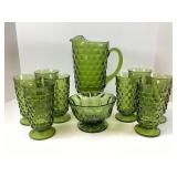 MCM Avocado Green Glass Set