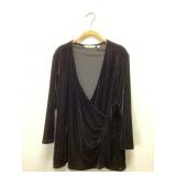 Black Velvet Top and Pants