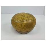 Chinese Stoneware Crackle Glaze Orb
