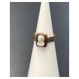 Vintage 10 KT Cameo Ring
