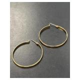 14 KT Hoop Earrings