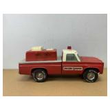 Vintage 1970s Pressed Steel Nylint Rescue Truck