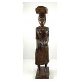 Hand Carved African Tribal Wooden Sculpture