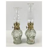 Small Vintage Oil Lamps