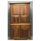Beautiful Cherry Step Back Cupboard