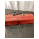 Metal Tool Box with Contents