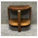 Wooden Mid Century Art Deco Side Table