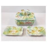 Vintage Trinket Box and Dishes