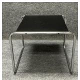 Mid Century Side Table Black Wooden