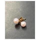 14 KT Pink Pearl Studs
