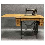 Antique Faultless Treadle Sewing Machine