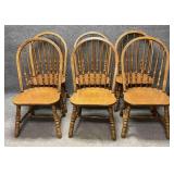Set of Six Chairs